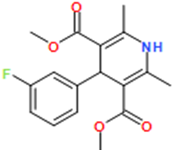 Dimethyl 4-(3-fluorophenyl)-2,6-dimethyl-1,4-dihydropyridine-3,5-dicarboxylate